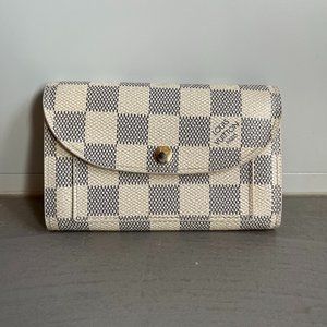 Louis Vuitton Pochette Solo Damier Azur Pouch *BELT NOT INCLUDED*